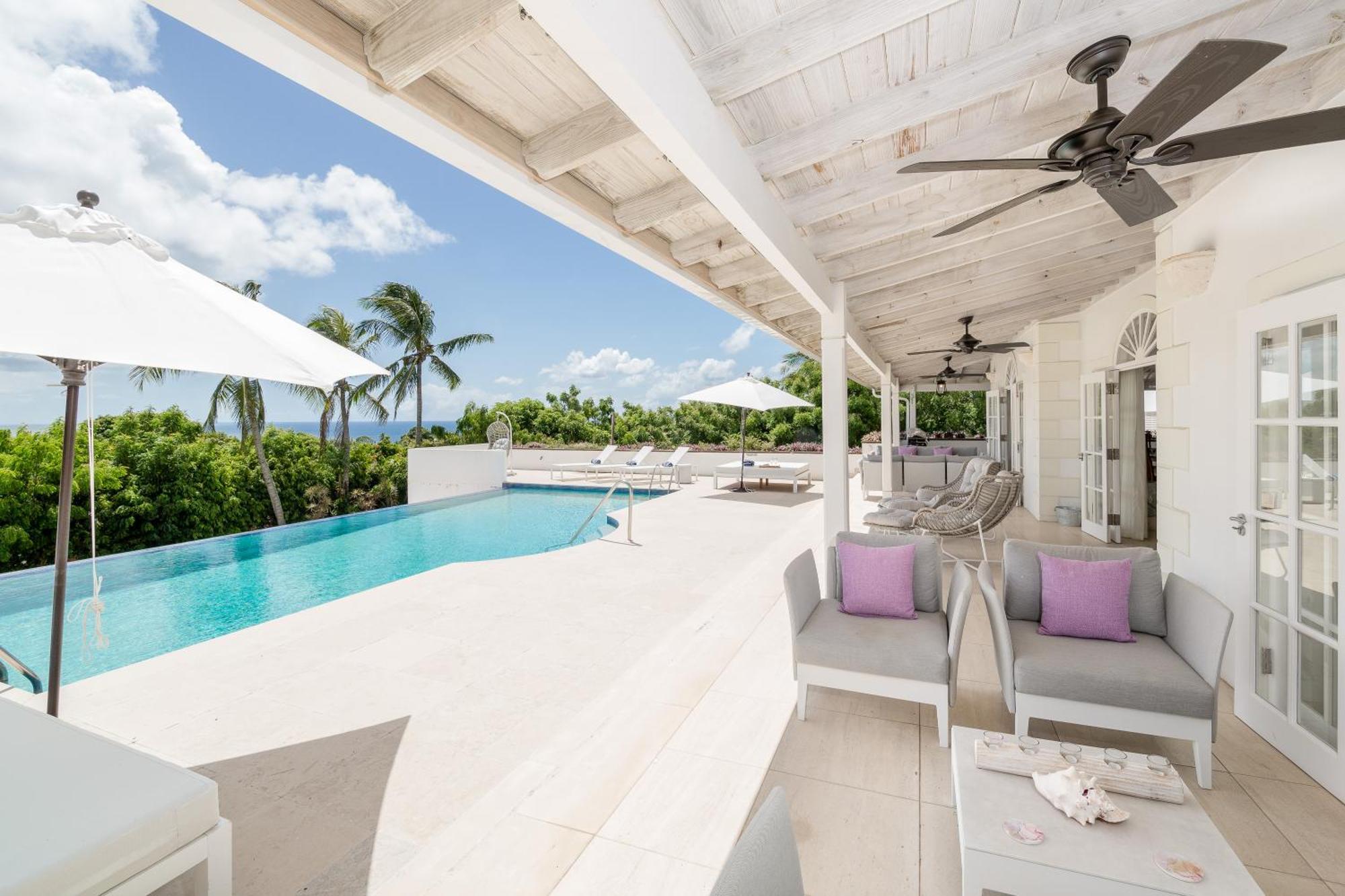 Purple Haze - Infinity Pool Holiday Home Minutes From The Island'S Best Beaches Saint James Exterior photo