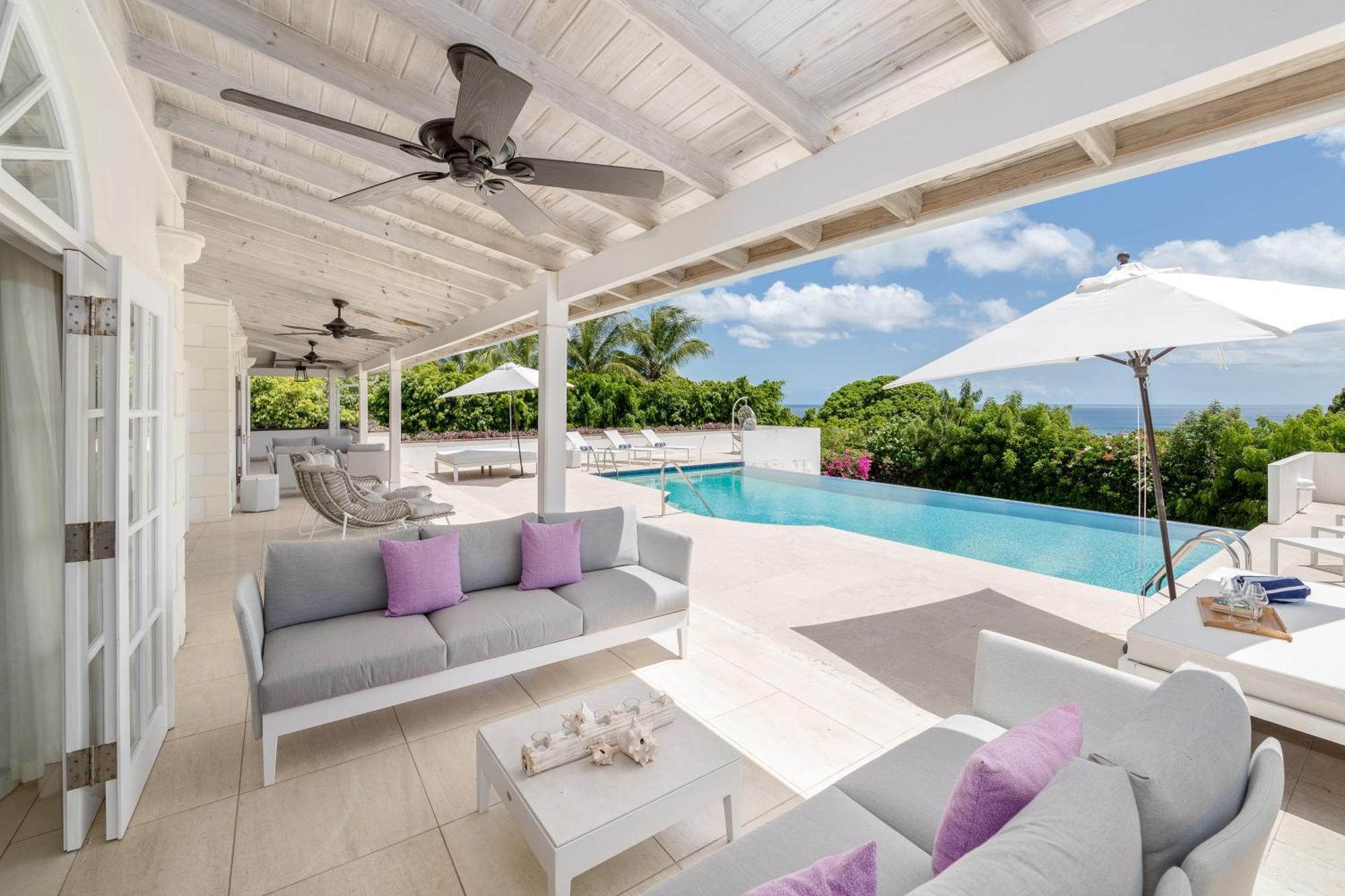 Purple Haze - Infinity Pool Holiday Home Minutes From The Island'S Best Beaches Saint James Exterior photo